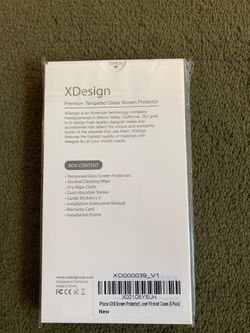 iPhone ex S screen protector three packs