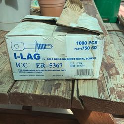 Box Of 1000 I-lag Bolts