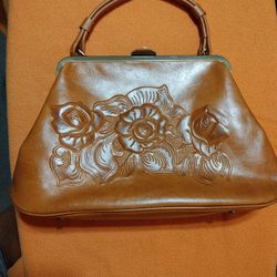 Tan Patrica Nash. Purse