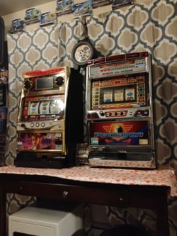 I have two slot machines