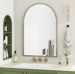 New Arched Mirror, Wall Mirror for Bathroom & Vanity 24"x36" Arch Mirror