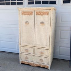 USED PIER 1 ARMOIRE 