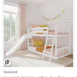 Twin Bunk Beds With Slide