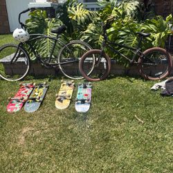 bikes /skateboards