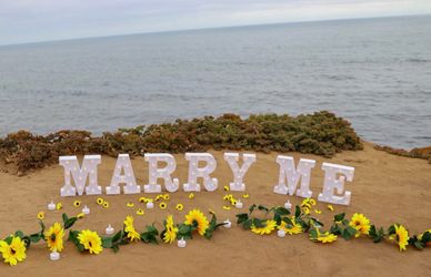 Marry me letters