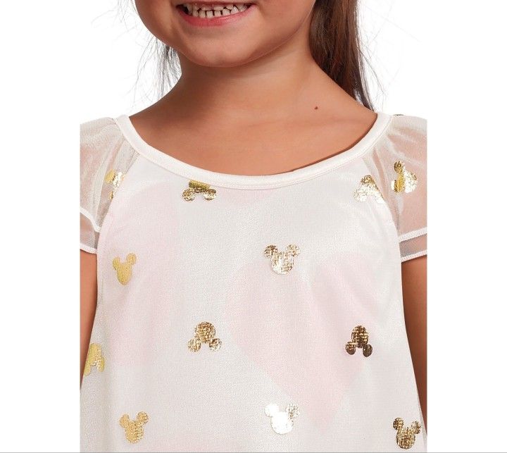 Mini Mouse Disney Toddler Girls Nightgown Girls 4T New With Tags