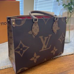Authentic Louis Vuitton On The Go MM 