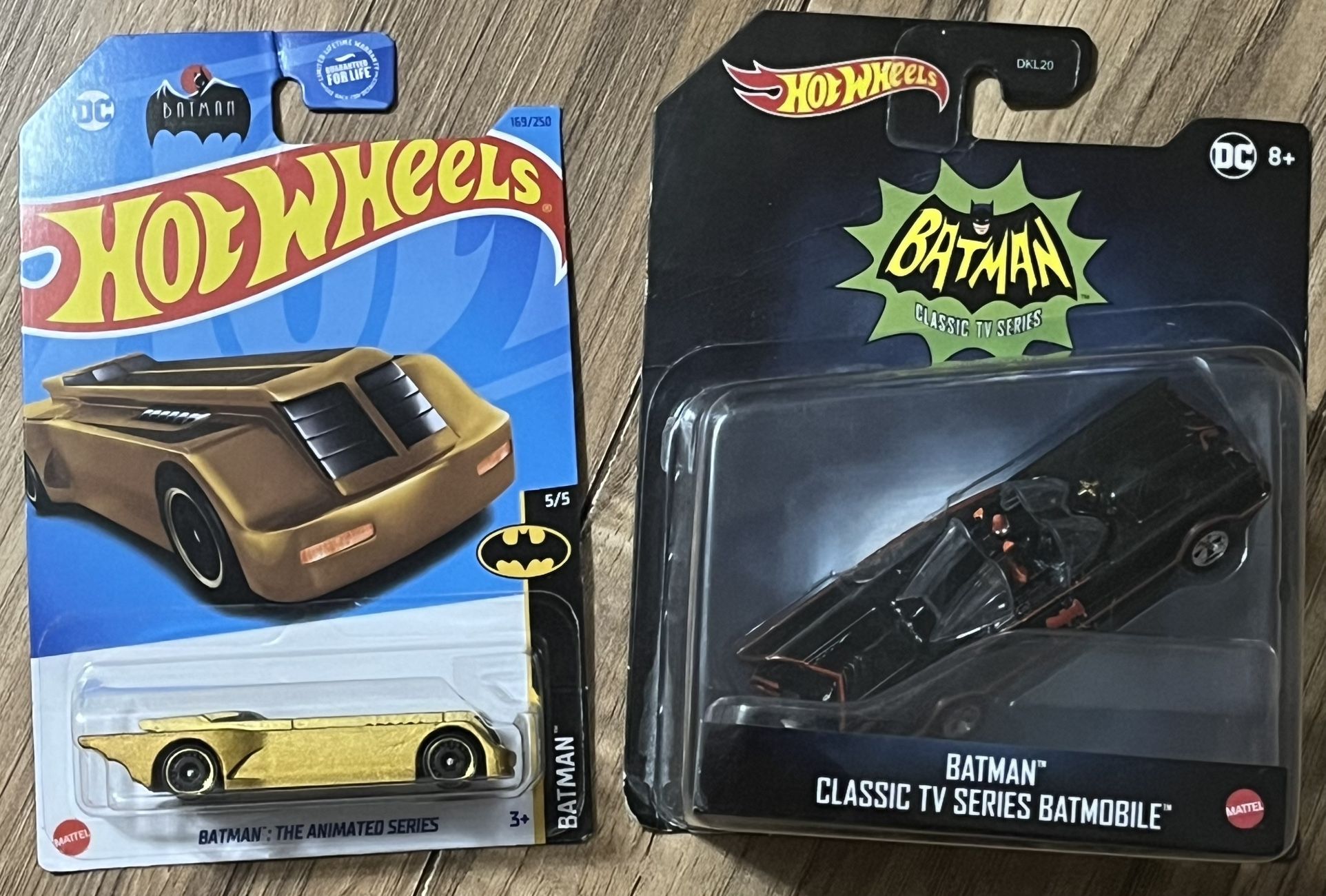 NIP Pair of Batman Hot Wheels