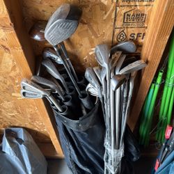 Golf Bundle Lot Of Clubs 