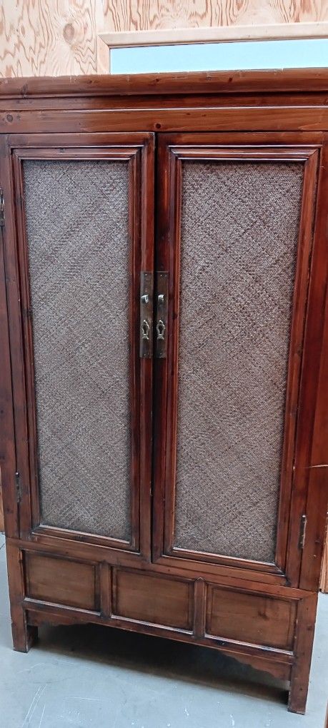 Rustic Rugged Armoire
Or Wine Closet