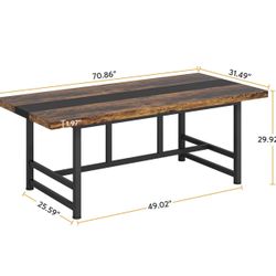 All New 70” Dining Table ( Only Table )