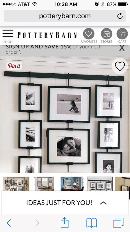 Pottery barn studio wall easel