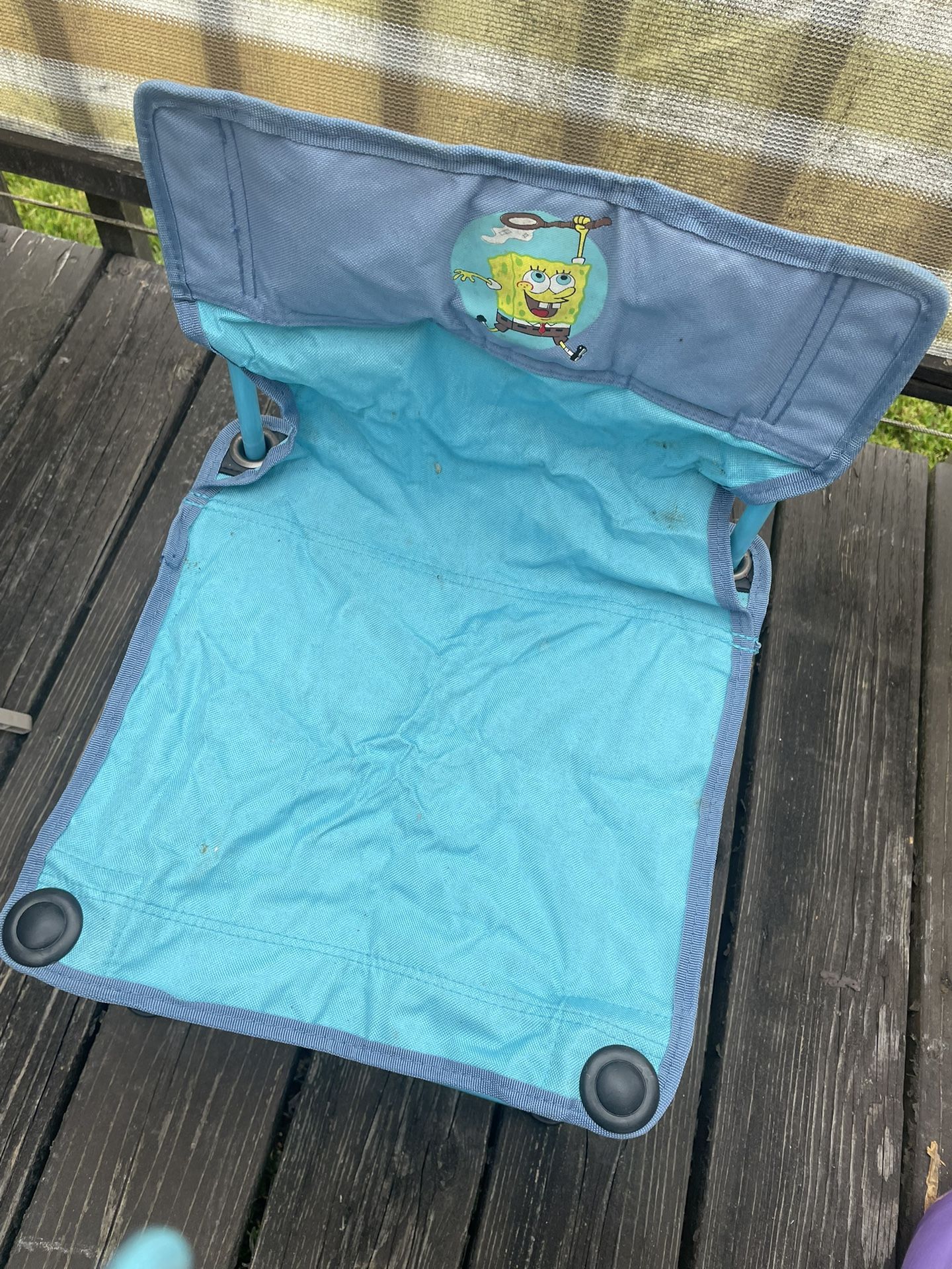 Kids/toddler SpongeBob Camping Chair