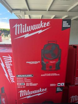 milwaukee packout fan