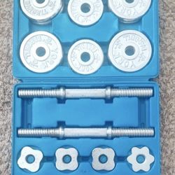 YORK Dumbbell Set used