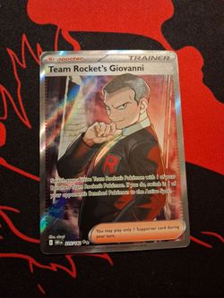 Team Rocket's Giovanni IR 225/182 Destined Rivals  N/M