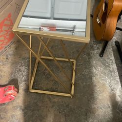 Metal End Table 