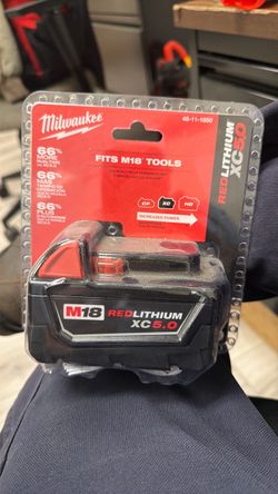 Miwaukee M18  5.0 battery