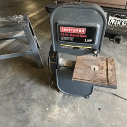 Band saw With The stand