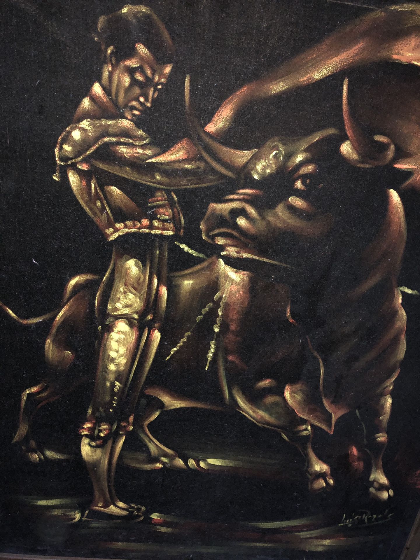 Y♢771 Okinawan Hand painting