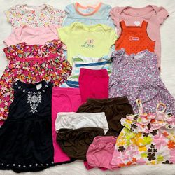 6 Months Baby Girl Summer Clothes LOT