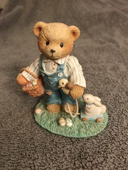 Easter Cherished Teddies Lot of 2