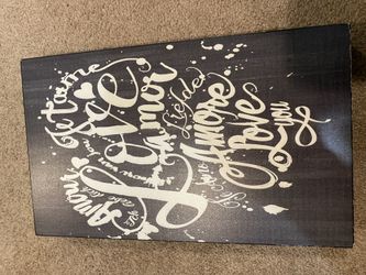 Love plaque
