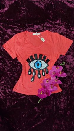 Womens Third Eye Sequence Top 