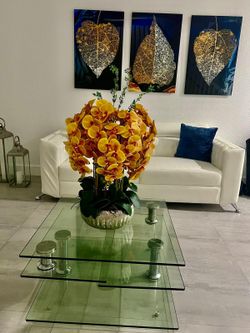 Arreglo De OrquÃdeas Amarillo