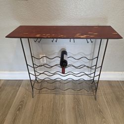 Wine Shelt Metal Material 