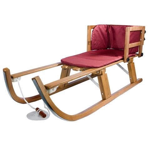 Lucky Bum Pull Sled Wooden