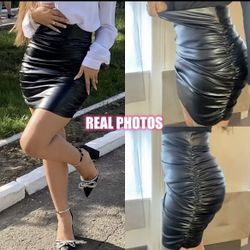 Brand New Leather Skirt For Women ‼️‼️‼️