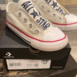 White Toddler Converse