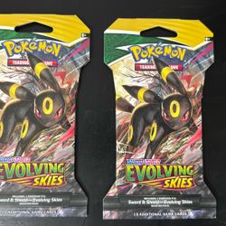 Evolving Skies Booster Packs 
