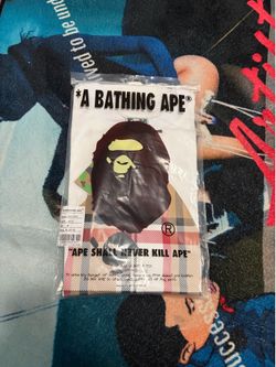 Burberry Bape tee, white color way