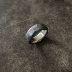 Meteorite Gold Ring