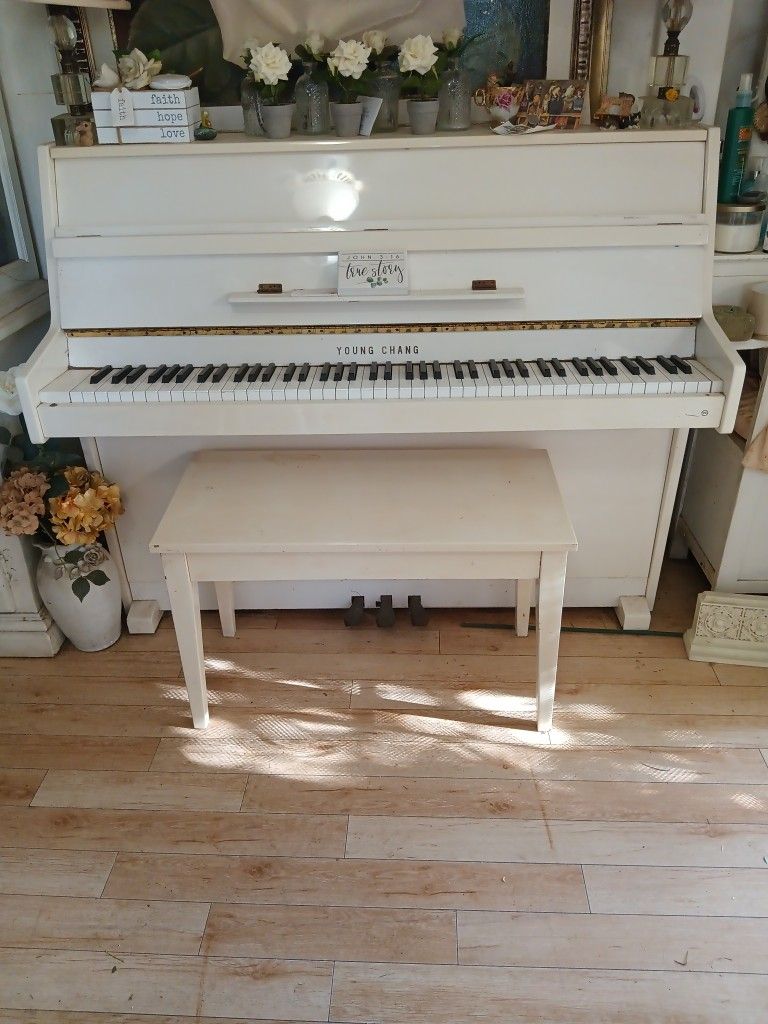 White Piano
