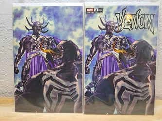 Venom #2 Marco Turini Trade Dress Variant & Virgin Variants (2 Books)