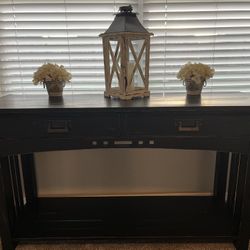 Shabby Chic Entry Table / Buffet / Sofa Table / TV Stand 