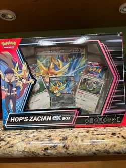 Pokémon Hop’s Zacian ex Box – Factory Sealed