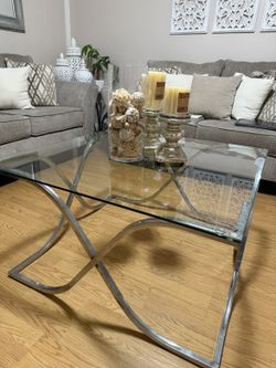 Glass Table Set