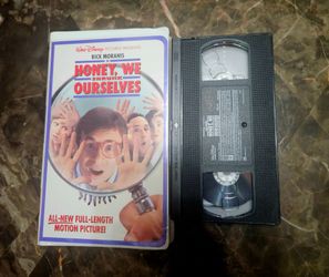 Honey We Shrunk Ourselves VHS 1997 Movie Walt Disney Rick Moranis Comedy 90's