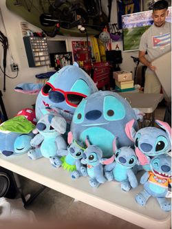 Stitch squishmallows and plushies