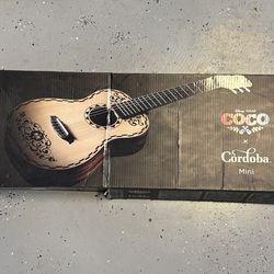Disney•Pixar Coco X Córdoba Mini Mahogany Classical Guitar w/ original case Roll