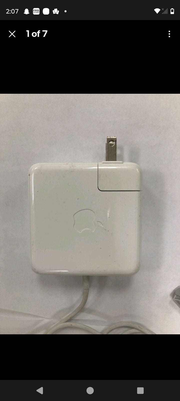 OEM MacBook Pro 2012 or 2010 60W MagSafe Power Adapter Apple