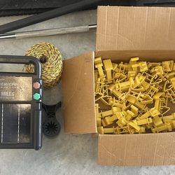 5-Mile Solar-Powered Fence Energizer