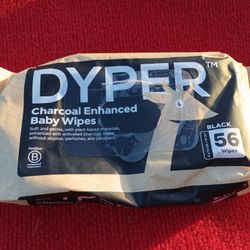 Charcoal Enhanced Baby Wipes (Dyper Brand)