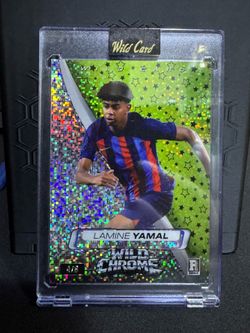 Lamine Yamal Wild Card Chrome Rookie #4/8