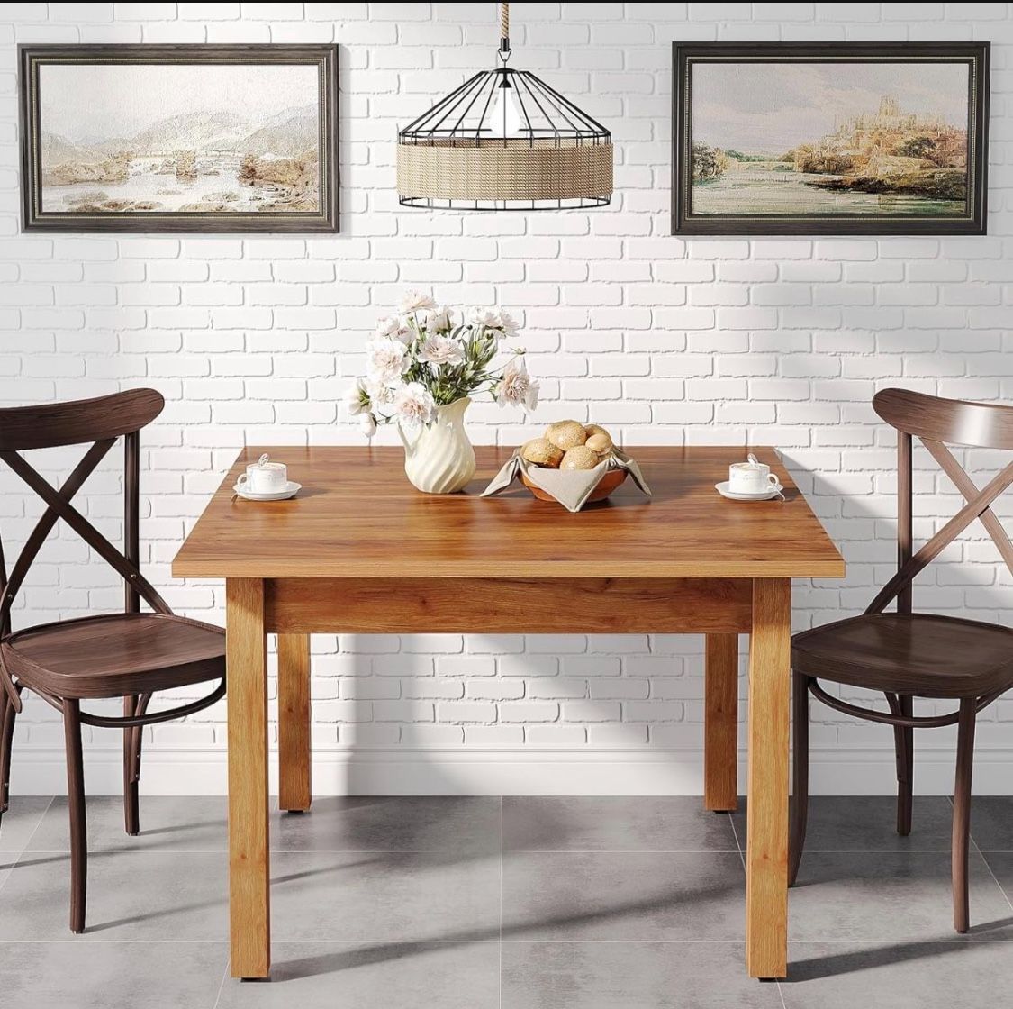 Wood Dining Table - F1889