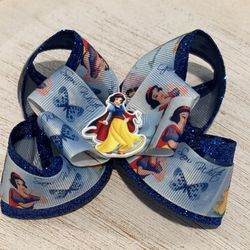 5” Snow White Hair Bow 